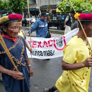 Indígenas Secoyas, um dos seis povos afetados por Chevron. (Foto: UDAPT)