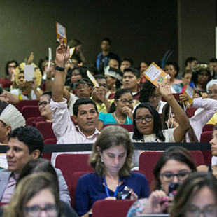 Delegados (as) foram escolhidas em eventos prévios à Conferência. (Foto: Ubirajara Machado/MDS)