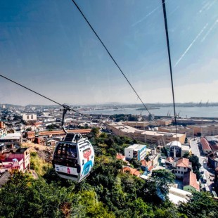 Teleférico da Morro da Providência. (Foto: Bruno Itan / GOVERJ)