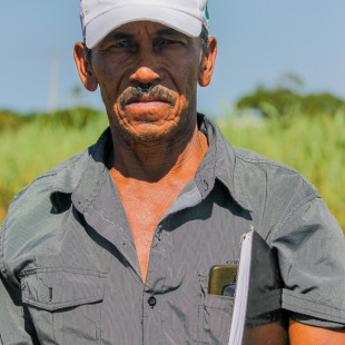 José Costa, pescador e presidente da Associação de Pescadores de Degredo. (Foto: Flavia Bernardes / FASE)