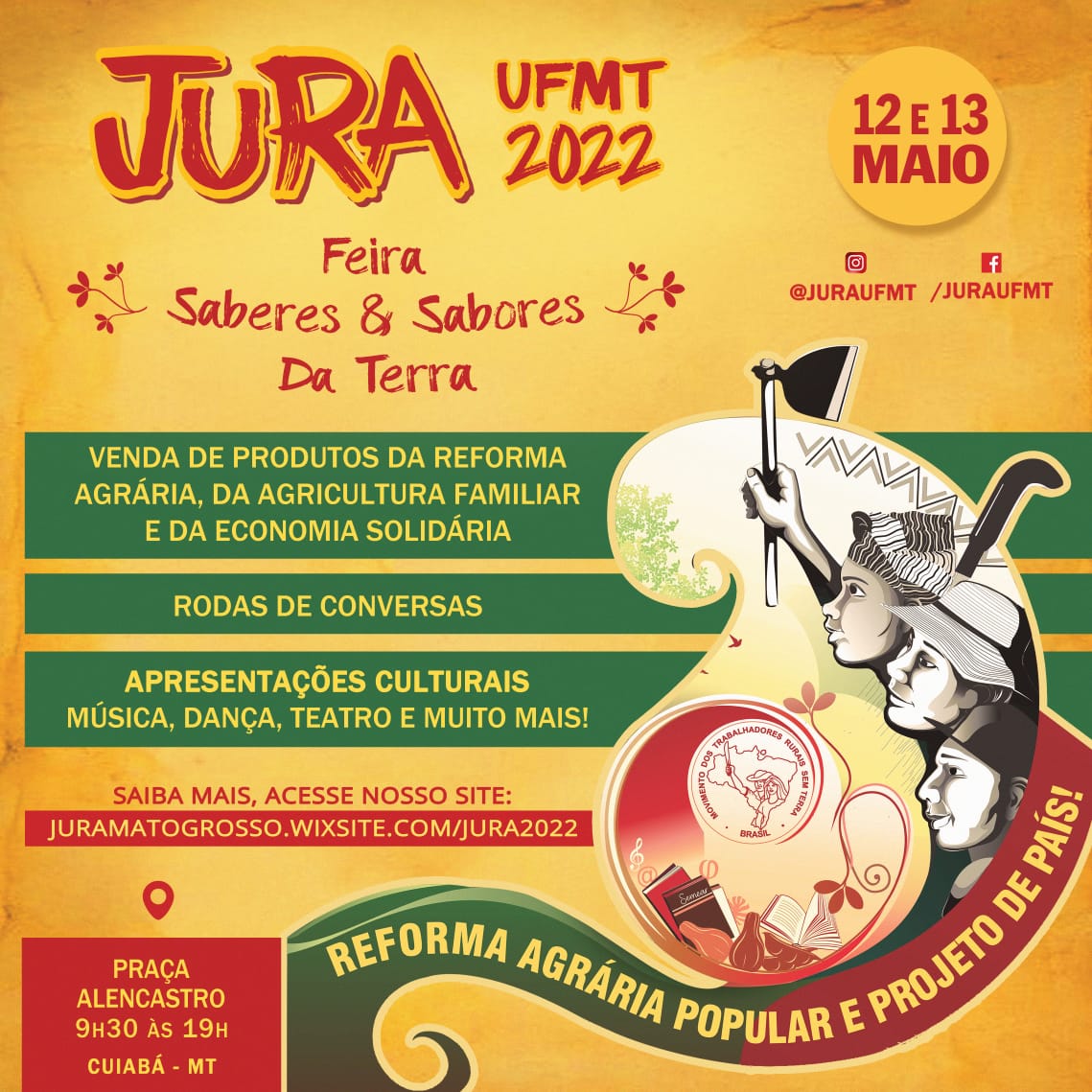 FASE participa de Jornada Universitária pela Reforma Agrária em Mato Grosso