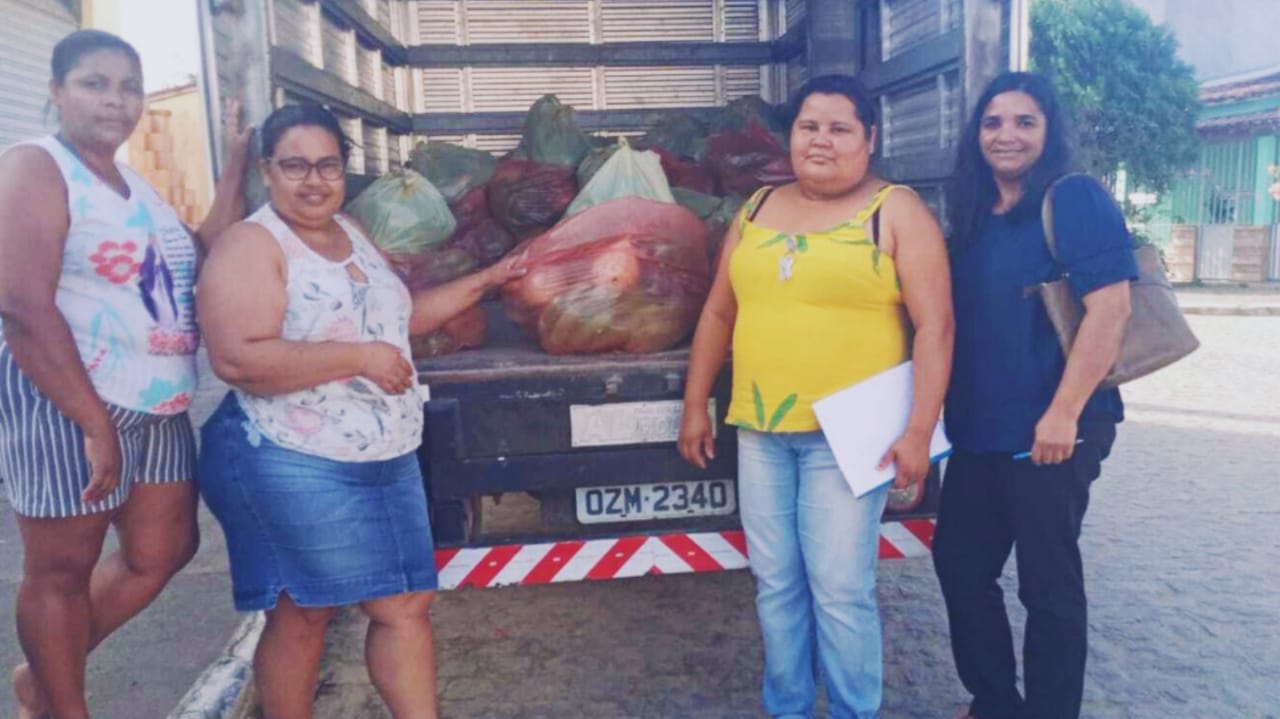 FASE distribui alimentos de Quintais Produtivos através do PAA emergencial da Bahia